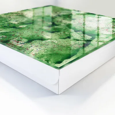 Wall mounted key box Green chaos