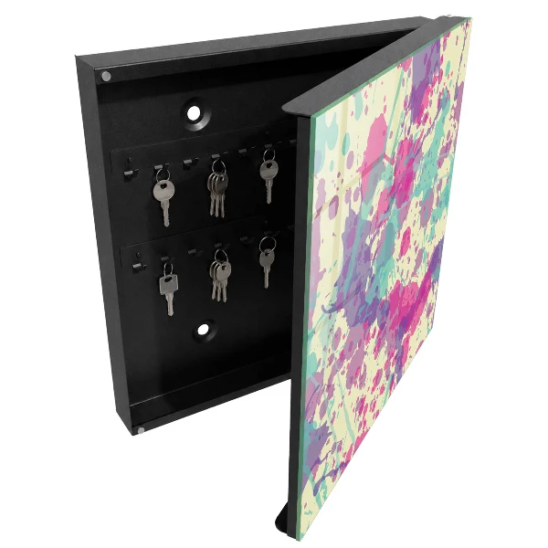 Key cabinet Colorful chaos