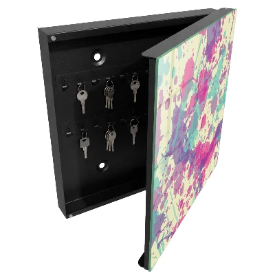 Key cabinet Colorful chaos