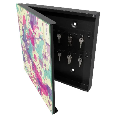 Key cabinet Colorful chaos
