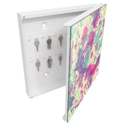 Key cabinet Colorful chaos