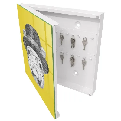 Key box for wall Happy pig