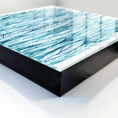 Wall mounted key box Leafy elegance