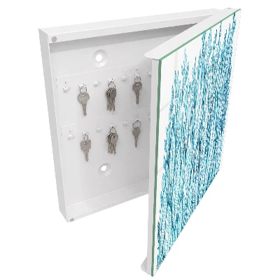 Wall mounted key box Leafy elegance