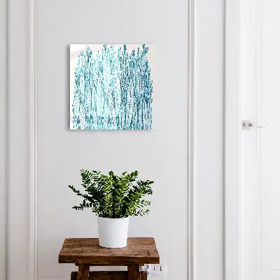 Wall mounted key box Leafy elegance