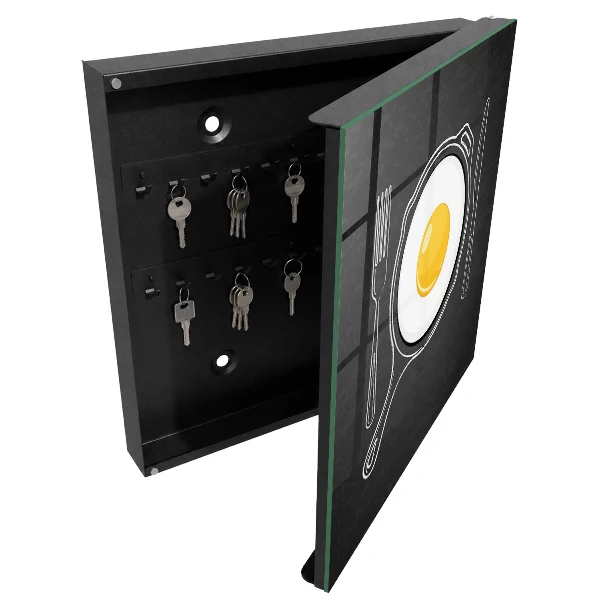 Key cabinet Fried egg