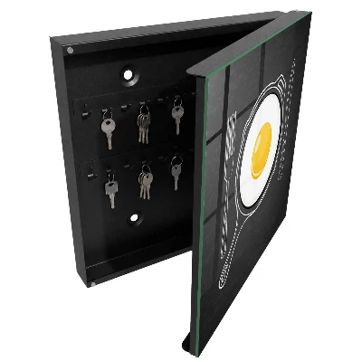 Key cabinet Fried egg