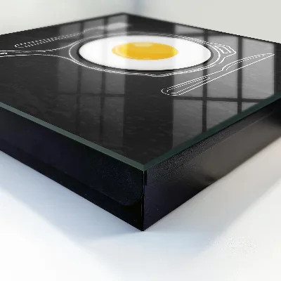 Key cabinet Fried egg