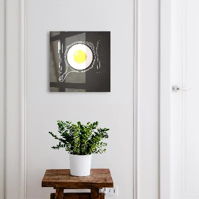Key cabinet Fried egg