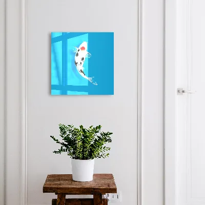 Key box for wall Koi fish