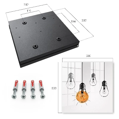 Key box for wall Light bulbs