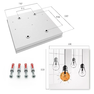 Key box for wall Light bulbs