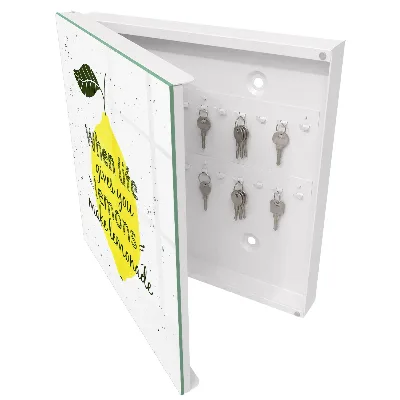 Wall mounted key box Lemon motif