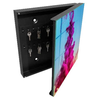 Key box for wall Colorful dynamism