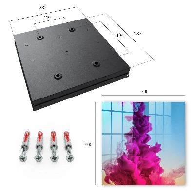 Key box for wall Colorful dynamism