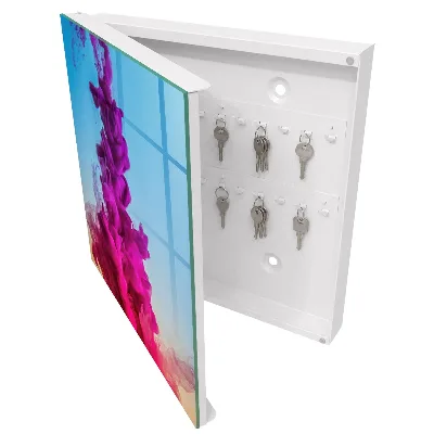 Key box for wall Colorful dynamism
