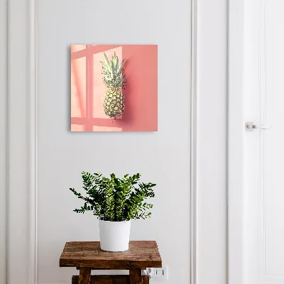 Wall mounted key box Exotic pineapple