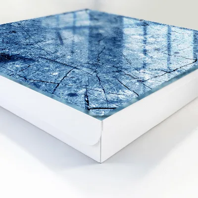 Key cabinet Blue texture