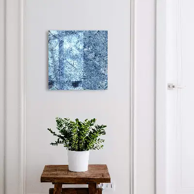 Key cabinet Blue texture