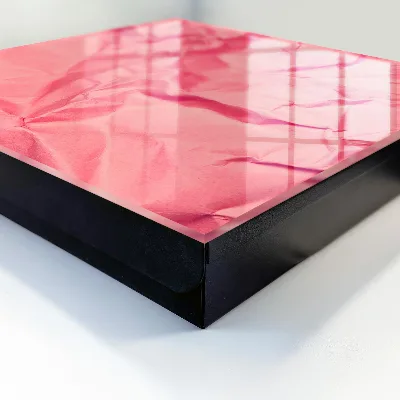 Wall mounted key box Pink texture