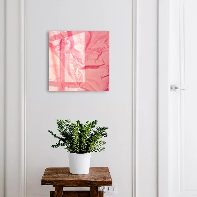 Wall mounted key box Pink texture