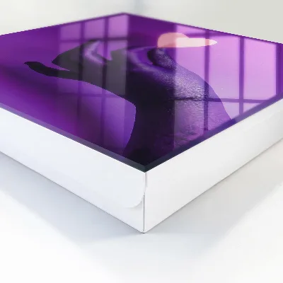 Key box for wall Purple love