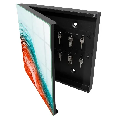 Wall mounted key box Colorful emotions