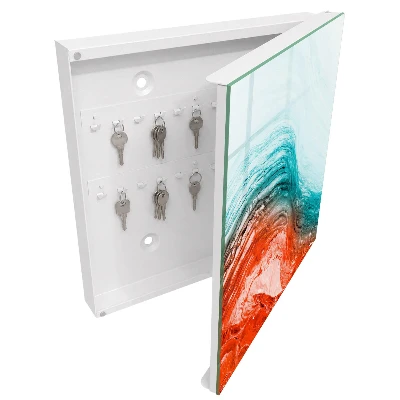 Wall mounted key box Colorful emotions