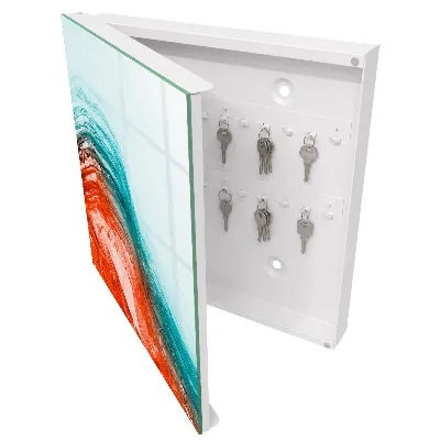 Wall mounted key box Colorful emotions