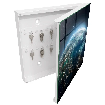 Key cabinet Earth at night