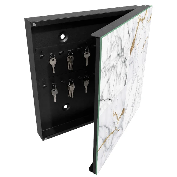 Key box for wall Marbled pattern