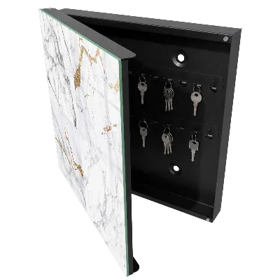 Key box for wall Marbled pattern