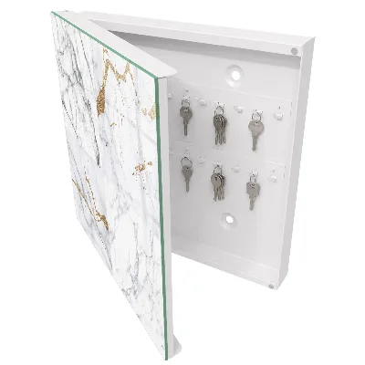 Key box for wall Marbled pattern