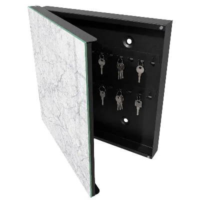 Wall mounted key box Marble elegance