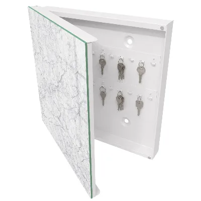 Wall mounted key box Marble elegance