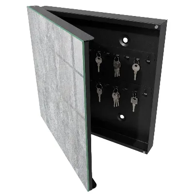 Key cabinet Concrete pattern