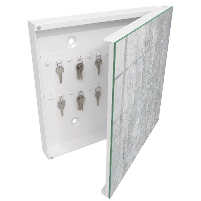 Key cabinet Concrete pattern