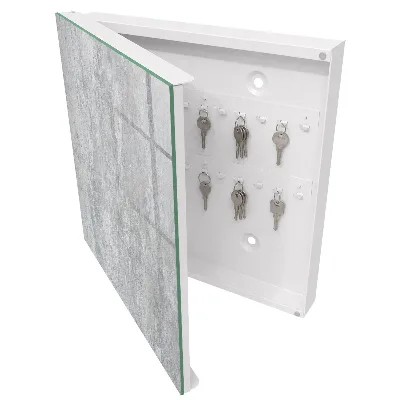 Key cabinet Concrete pattern