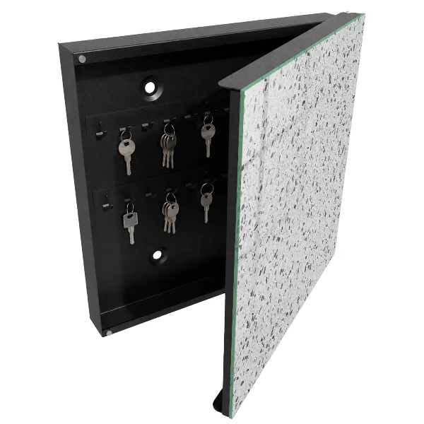 Key box for wall Terrazzo style