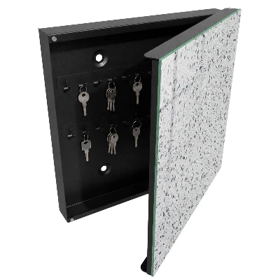 Key box for wall Terrazzo style