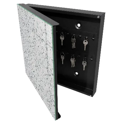 Key box for wall Terrazzo style