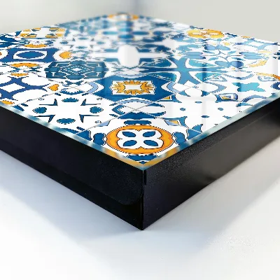 Wall mounted key box Geometric patterns