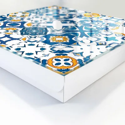 Wall mounted key box Geometric patterns