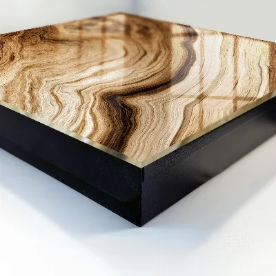Key cabinet Wood waves