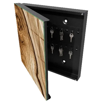 Key cabinet Wood waves