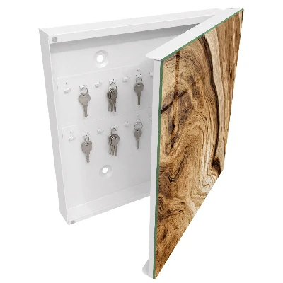 Key cabinet Wood waves