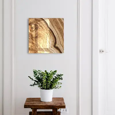 Key cabinet Wood waves