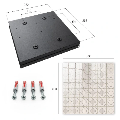 Key box for wall Elegant geometry
