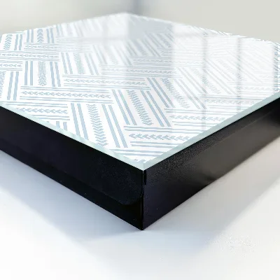 Wall mounted key box Subtle herringbone