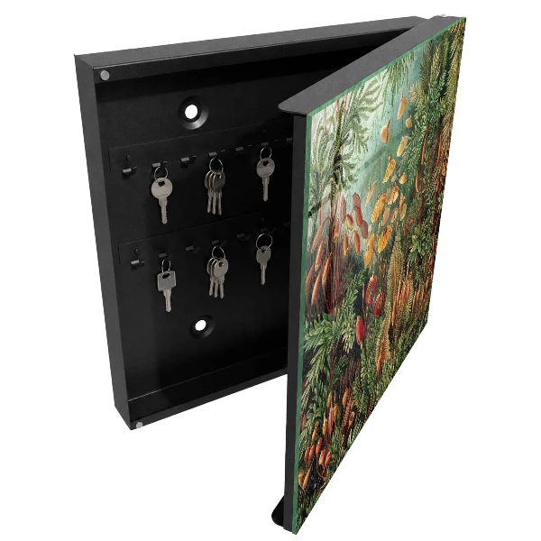Key box for wall Green leaves